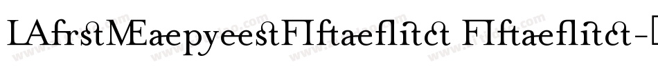 MrsEavesItalic Italic字体转换